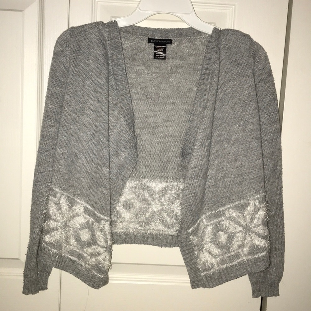 Children’s grey cardigan
